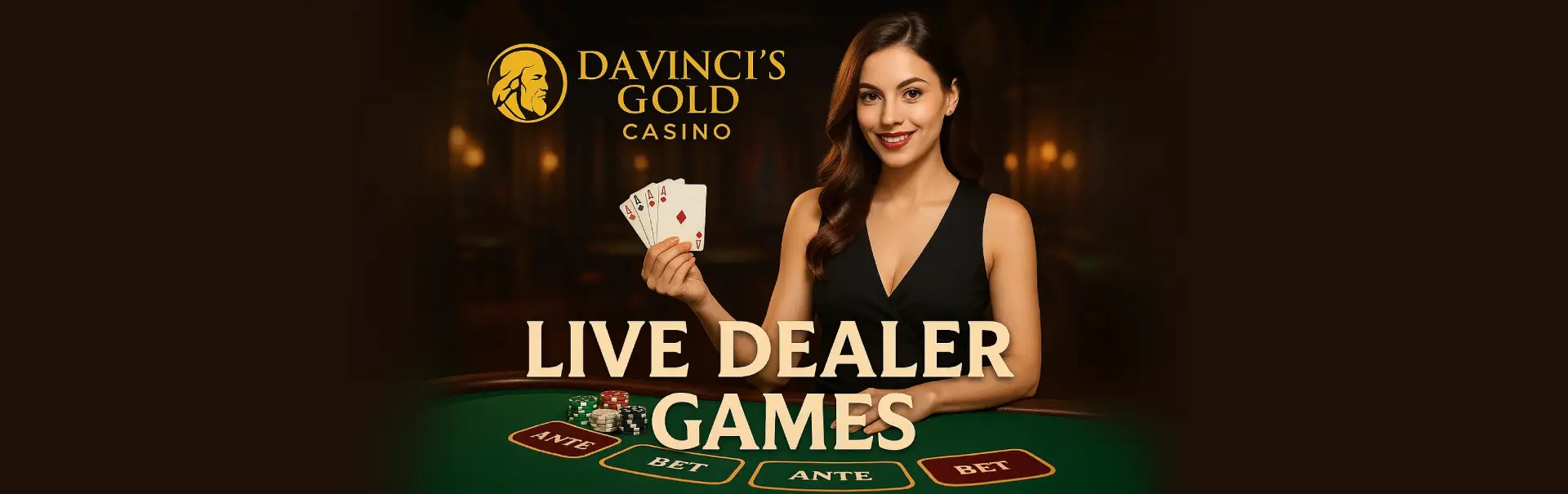 Davinci's Gold Casino Live Dealer Games